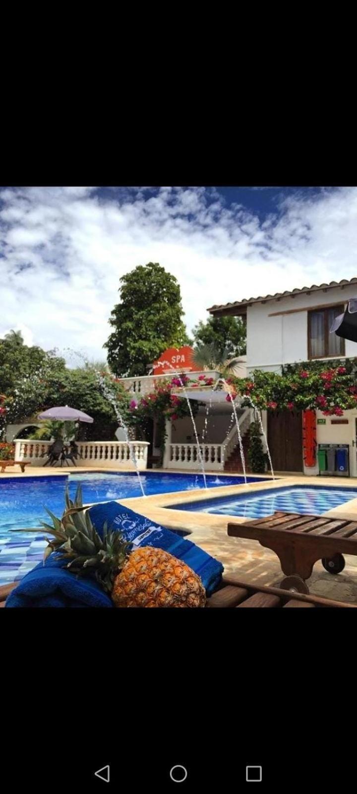 Hotel Y Restaurante Bienmesabe Santa Fe de Antioquia Eksteriør bilde